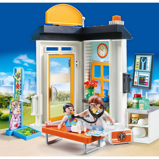 Playmobil City Life Starterset Kinderarts 70818