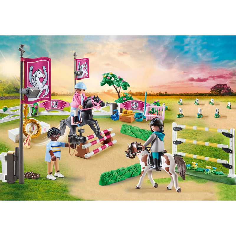 Load image into Gallery viewer, PLAYMOBIL Country Paardrijtoernooi 70996

