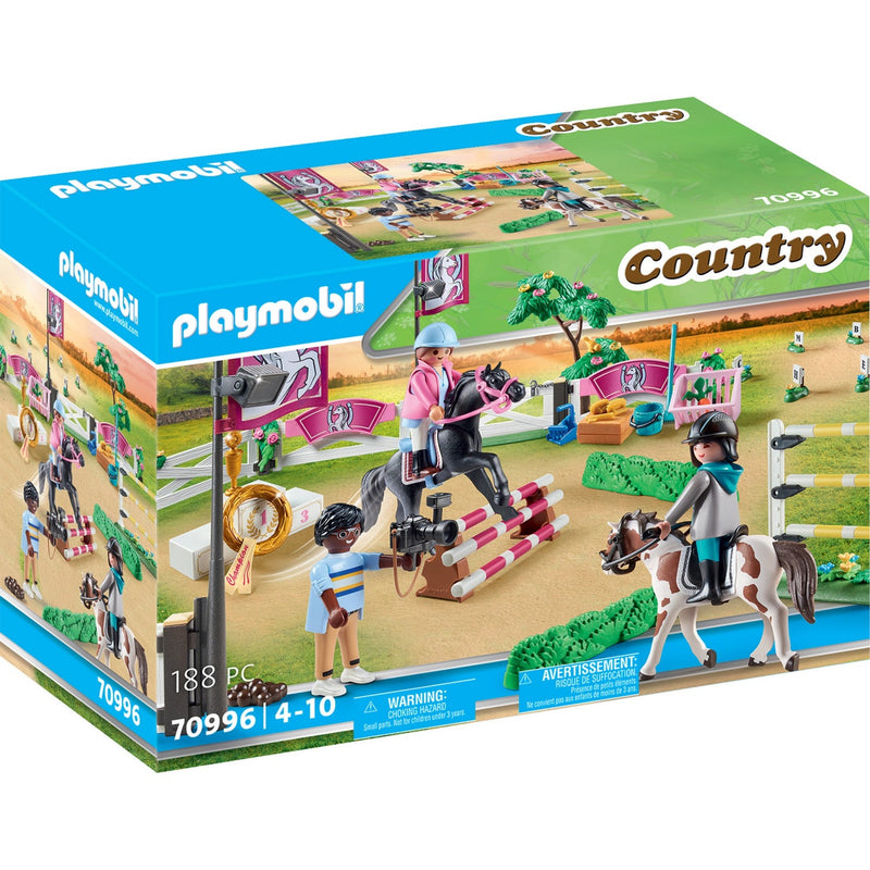 Load image into Gallery viewer, PLAYMOBIL Country Paardrijtoernooi 70996
