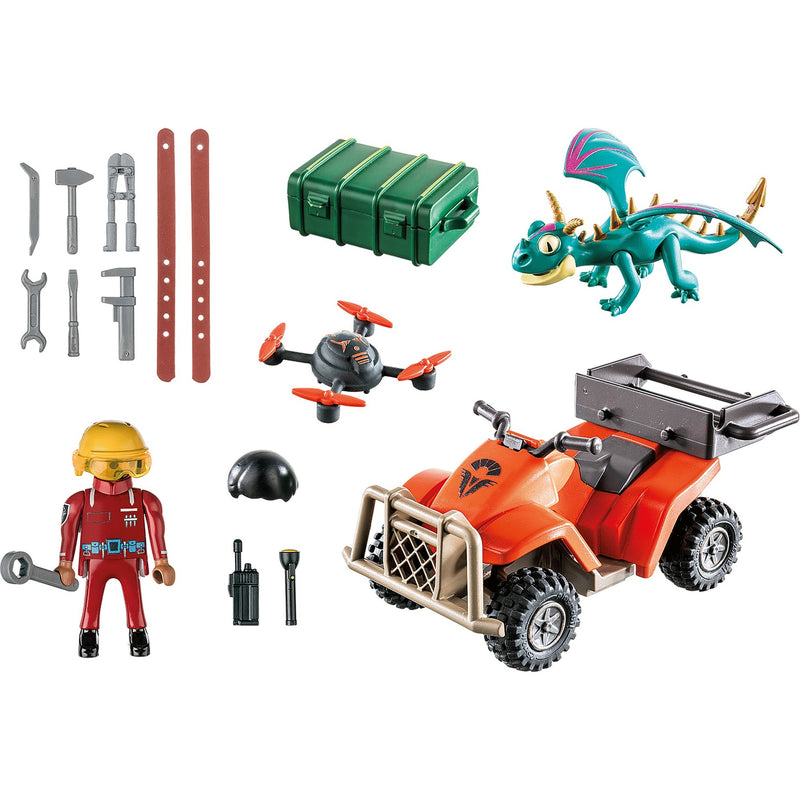Load image into Gallery viewer, PLAYMOBIL Dragons: The Nine Realms Icaris Quad Phil
