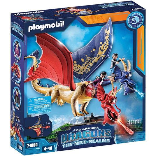 Playmobil Dragons: The Nine Realms Wu Wei met Jun 71080