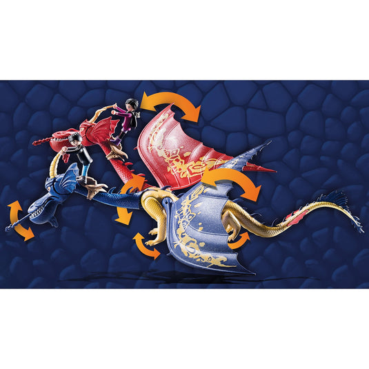 Playmobil Dragons: The Nine Realms Wu Wei met Jun 71080