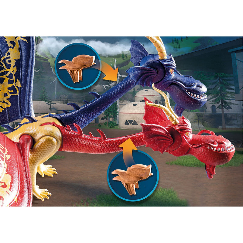 Load image into Gallery viewer, Playmobil Dragons: The Nine Realms Wu Wei met Jun 71080
