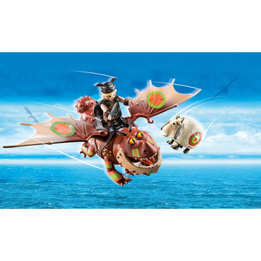 PLAYMOBIL Dragons Dragon Racing: Vissenpoot en Speknekje