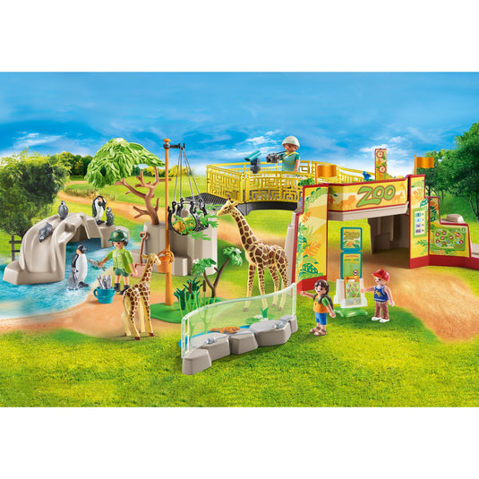 PLAYMOBIL Family Fun Avontuurlijke dierentuin