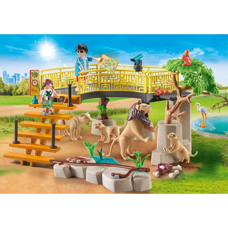 Load image into Gallery viewer, PLAYMOBIL Family Fun Leeuwen in het Buitenverblijf 71192
