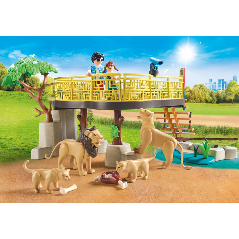 Load image into Gallery viewer, PLAYMOBIL Family Fun Leeuwen in het Buitenverblijf 71192
