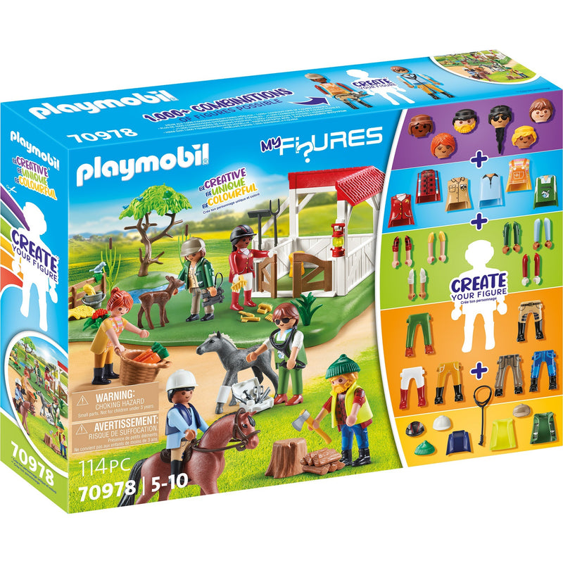 Load image into Gallery viewer, Playmobil My Figures Paardenranch 70978
