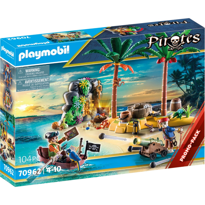 Load image into Gallery viewer, PLAYMOBIL PLAYMOBIL Pirates Piratenschateiland met skelet
