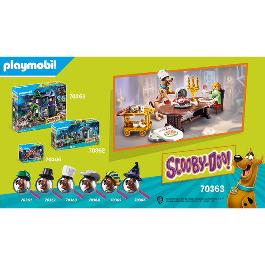 PLAYMOBIL PLAYMOBIL SCOOBY-DOO! Avondmaal met Shaggy