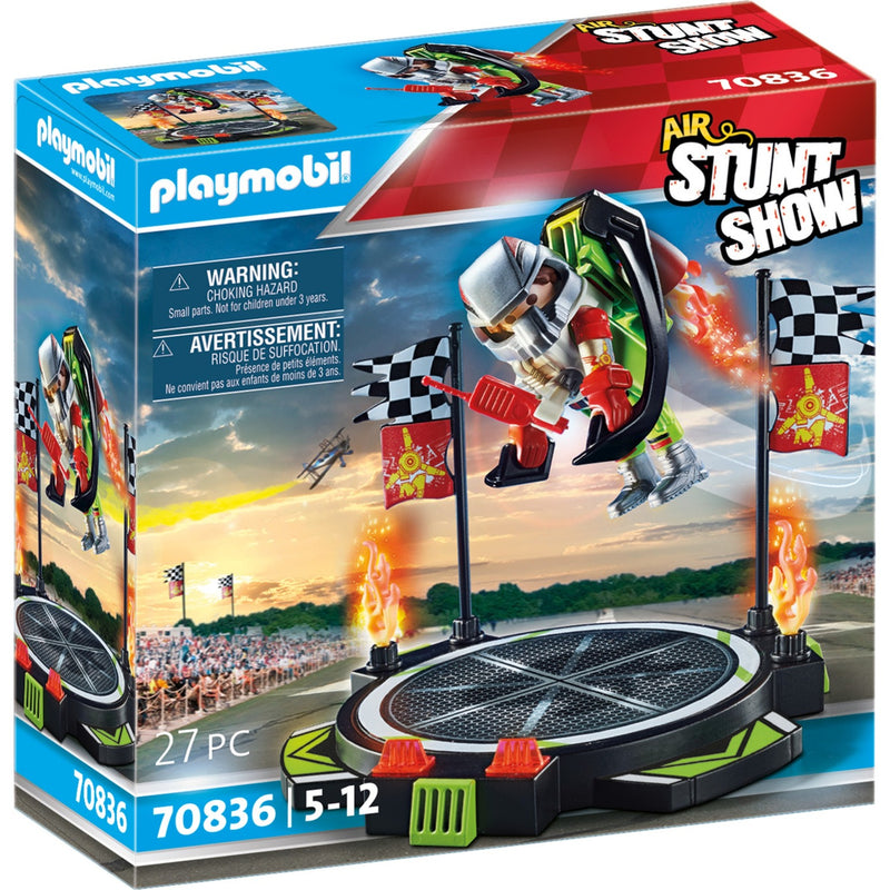 Load image into Gallery viewer, PLAYMOBIL Stuntshow Air Stuntshow Jetpack-vlieger
