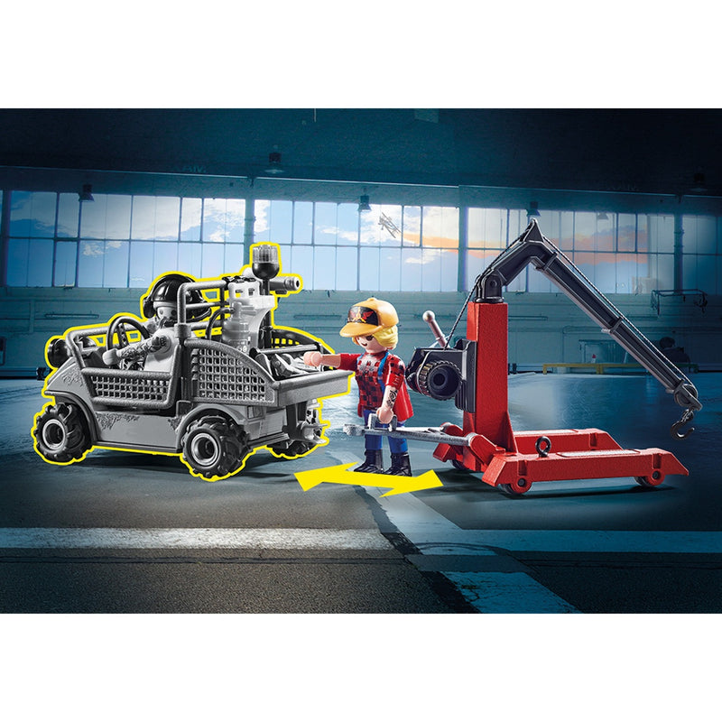 Load image into Gallery viewer, PLAYMOBIL Stuntshow Air Stuntshow servicestation
