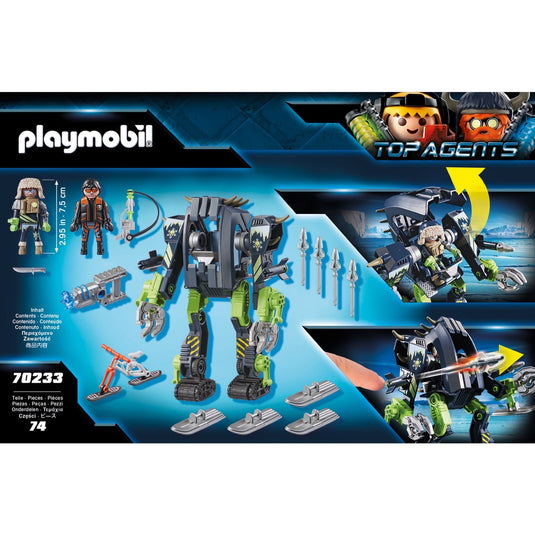 PLAYMOBIL Top Agents Arctic Rebels sneeuwrobot