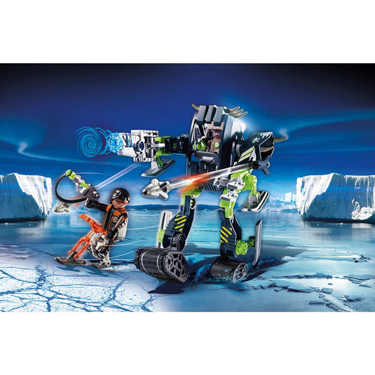 PLAYMOBIL Top Agents Arctic Rebels sneeuwrobot