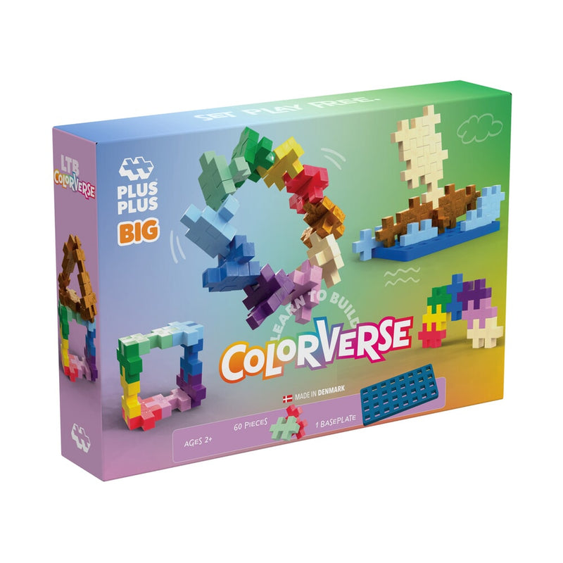 Load image into Gallery viewer, Plus plus big learn to build - colorverse plus-plus big (3998)
