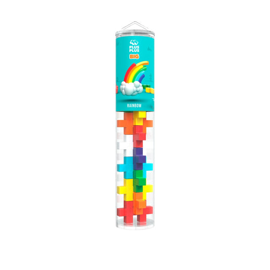Plus plus plus-plus big rainbow 15 pcs tube (4353)