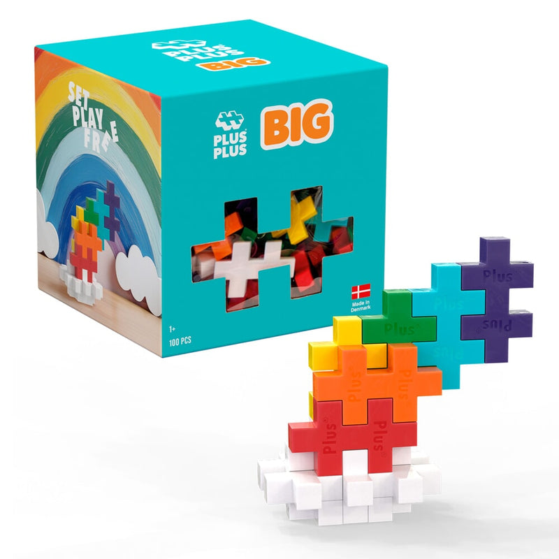 Load image into Gallery viewer, Plus plus plus-plus big rainbow mix 100 pcs (4354)
