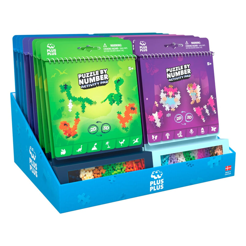 Load image into Gallery viewer, Plus plus plus-plus activity pad display ss26 - 16 pcs (7517)
