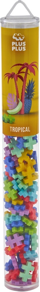 Load image into Gallery viewer, Plus plus tube tropical plus-plus: 100 stuks (4264)

