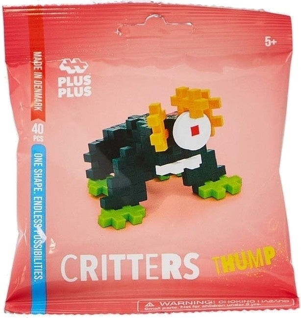 Load image into Gallery viewer, Plus plus critters thump plus-plus: 40 stuks (3925)
