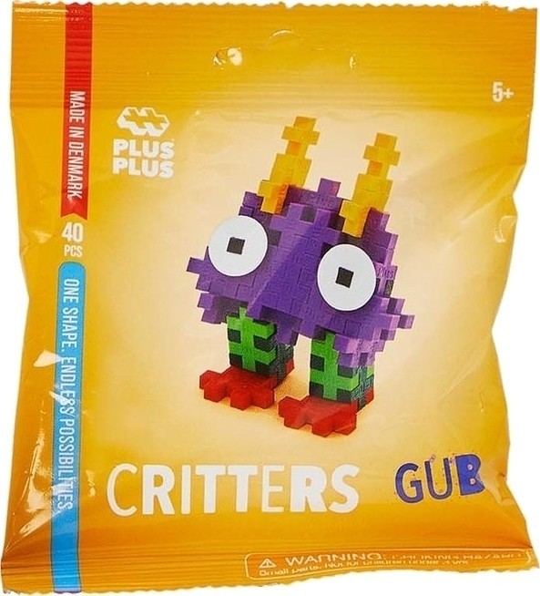Load image into Gallery viewer, Plus plus critters gub plus-plus: 40 stuks (3927)
