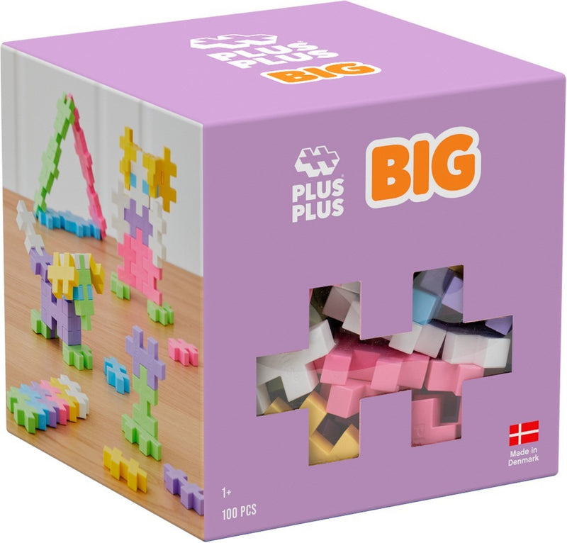 Load image into Gallery viewer, Plus plus pastel big plus-plus: 100 stuks (3412)
