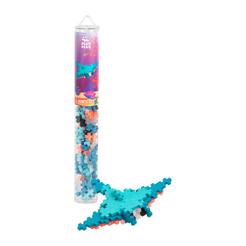 Load image into Gallery viewer, Plus plus plus-plus manta ray: 100 stuks tube (4326)
