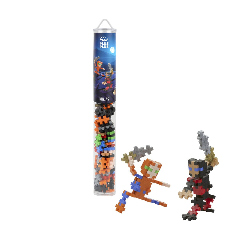 Load image into Gallery viewer, Plus plus plus-plus ninjas: 100 stuks tube (4307)
