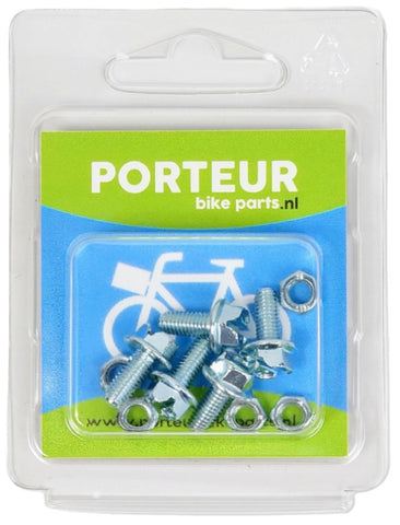 Spatbordbout+moer Porteur M5x12 (5)