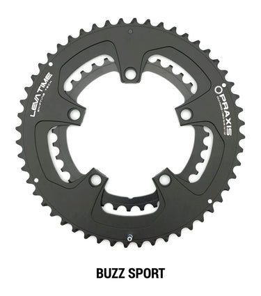 Praxis kettingblad buzz sport 110bcd 52 36t zwart