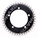 Praxis kettingblad 1x aero 110bcd m8 54t zwart zilver