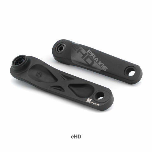 Praxis crankstel e-bike type 1 aluminium hd isis 155mm