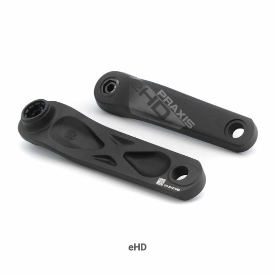 Praxis crankstel e-bike type 1 aluminium hd isis 150mm