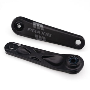 Praxis crankstel e-bike type 2 aluminium isis 150mm