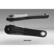 Praxis crankstel e-race carbon etor spline 165mm (fazua r60