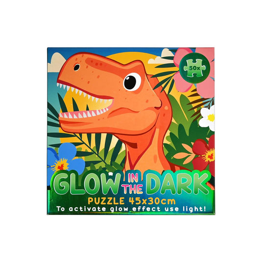 Wins holland glow in the dark puzzel eenhoorn - 50st.