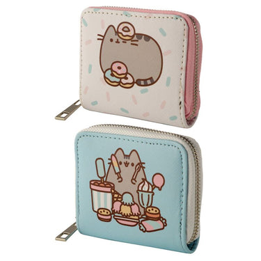 Union pusheen foodie kat rondrits portemonnee - small