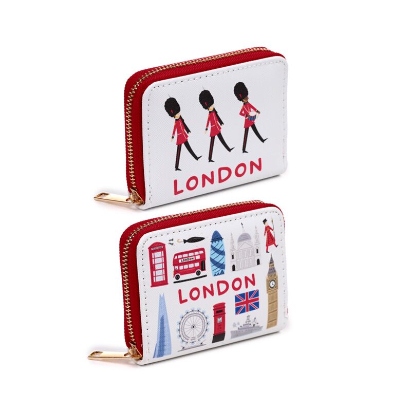 Load image into Gallery viewer, Londen souvenir rondrits portemonnee - small

