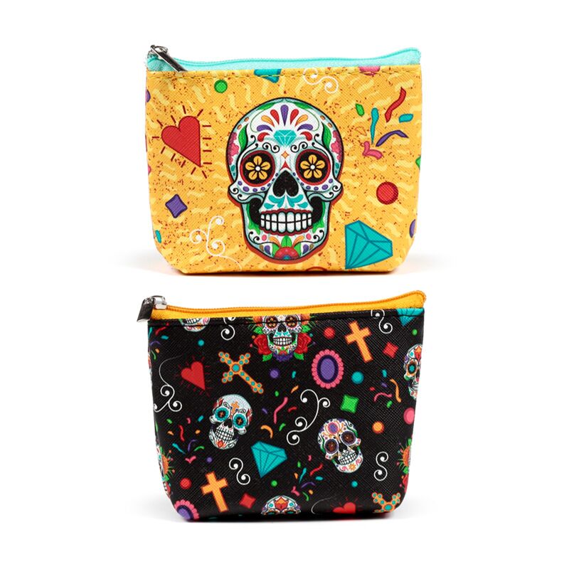 Load image into Gallery viewer, Dia de los muertos pvc portomonnee
