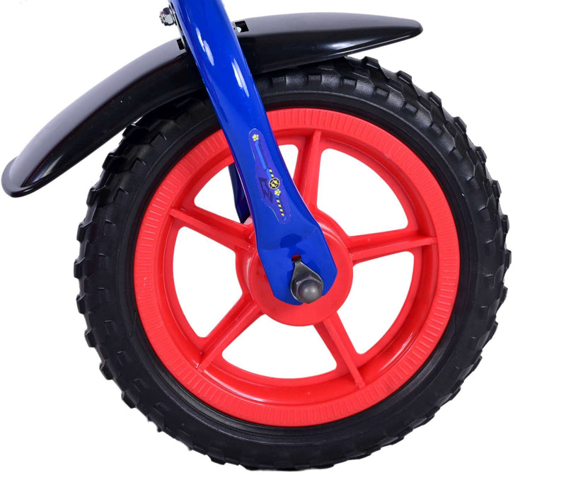 Load image into Gallery viewer, Paw Patrol Kinderfiets Jongens 10 inch Rood Blauw Doortrapper
