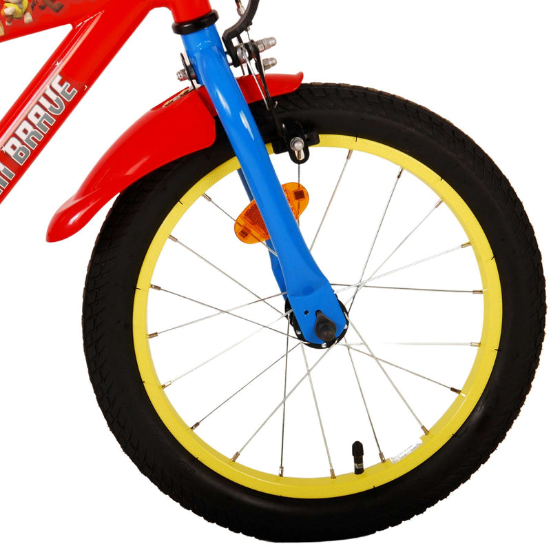 Load image into Gallery viewer, Paw Patrol Kinderfiets - Jongens - 16 inch - Rood Blauw
