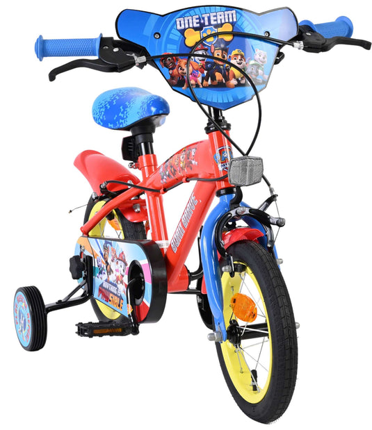 Paw patrol kinderfiets - jongens - 12 inch - twee handremmen