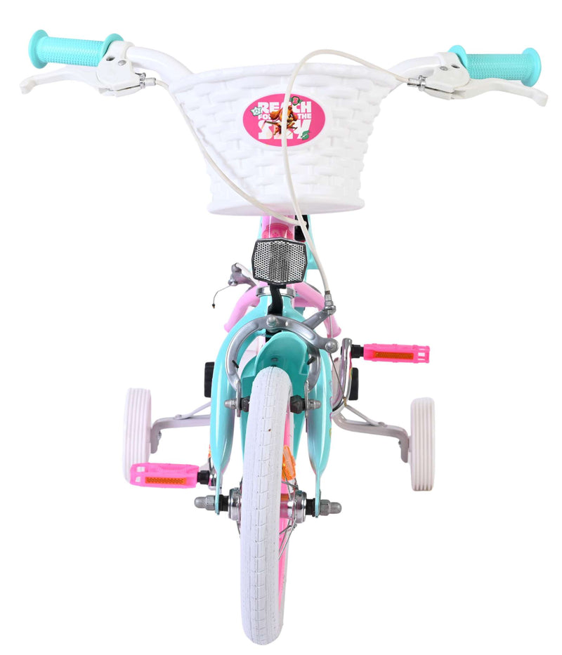 Load image into Gallery viewer, Paw patrol kinderfiets - meisjes - 12 inch - roze - twee handremmen
