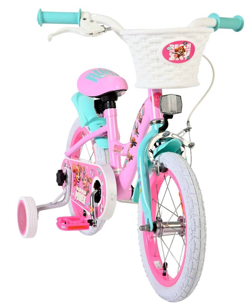 Load image into Gallery viewer, Paw patrol kinderfiets - meisjes - 14 inch - roze
