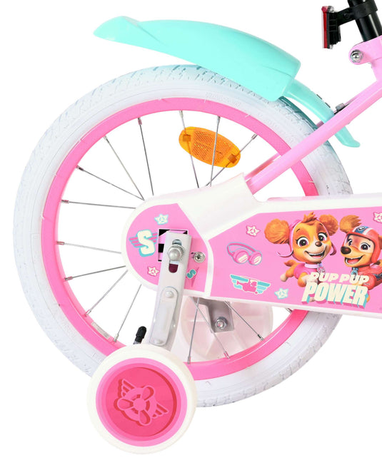 Paw patrol kinderfiets - meisjes - 16 inch - roze