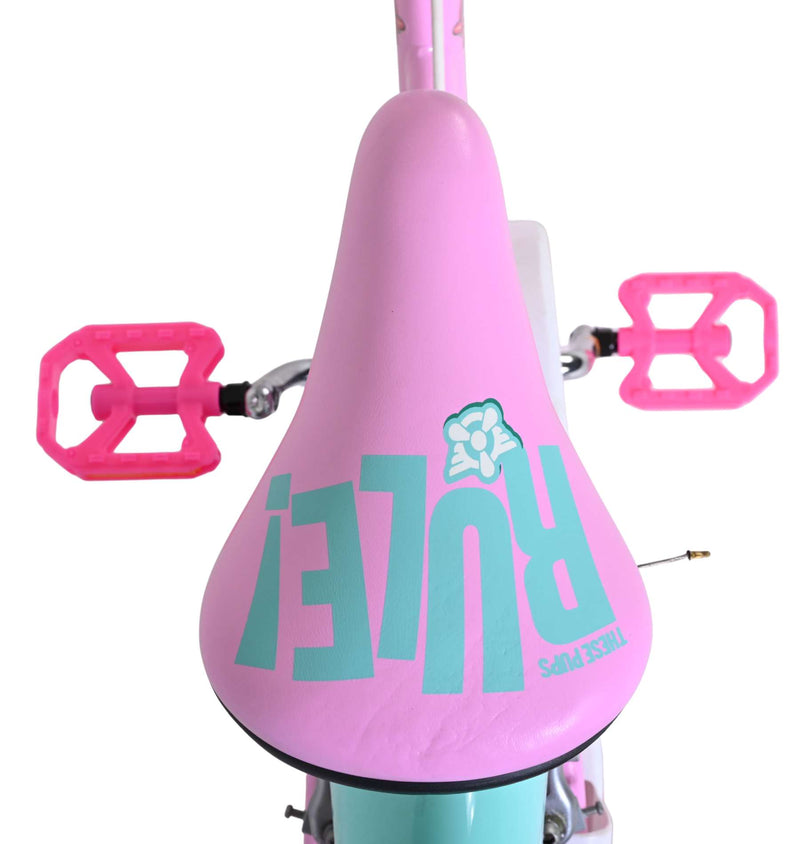 Load image into Gallery viewer, Paw patrol kinderfiets - meisjes - 16 inch - roze - twee handremmen
