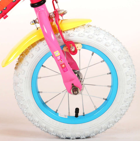 Peppa Pig Kinderfiets - Meisjes - 12 inch - Roze - Twee handremmen