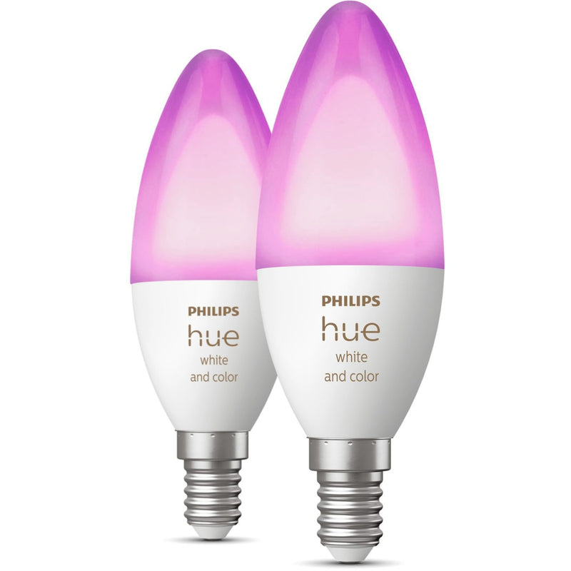 Load image into Gallery viewer, Philips Hue Hue Losse kaarslamp E14 White color 2-pack
