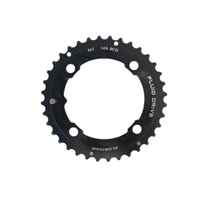 Sunrace 36t kettingblad crms660, bcd 104mm, zwart
