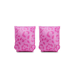 Leopard | roze zwembandjes 2-6 jaar